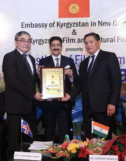 Inauguration Of Festival Of Films From Kyrgyzstan Designed by Embassy of Kyrgyzstan In New Delhi In Association With ICMEI  At Marwah Studios