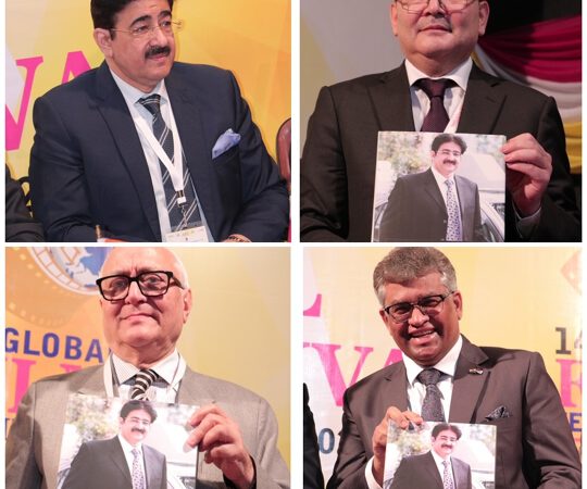 Coffee Table Book On Sandeep Marwah Released At 14th Global Film Festival