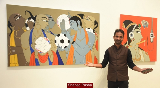 Jehangir Art Gallery Hosts 6th Edition of Sahayog Contemporary Art Exhibition till 17th January  2022