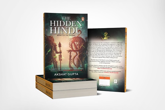 Bollywood screenwriter turned Author, Akshat Gupta’s debut book, “The Hidden Hindu”, a mythology fiction, gets acquired by Penguin Random House India.