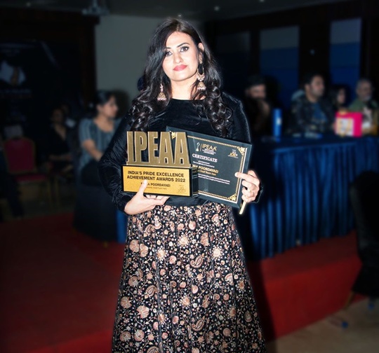 Chef Mona Poordaryaei Honoured With IPEAA Awards  2022 In Pune