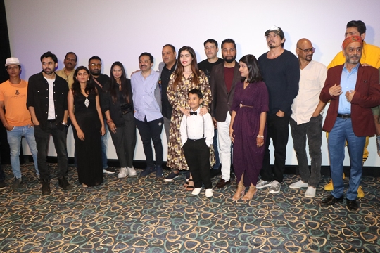 Film Ajay Wardhan Trailer launch party  Romil Chaudhary – Pragati Agarwal – Dushyant Pratap Singh