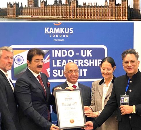 Sandeep Marwah Entered 4th Time Into World Book Of Records London