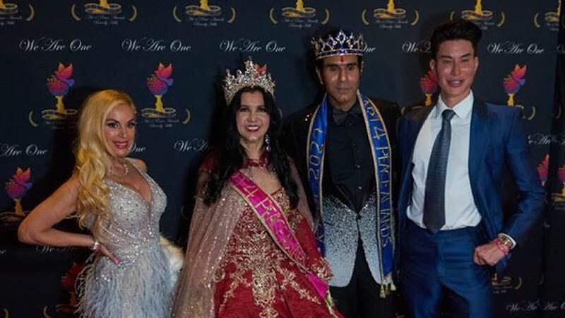 Sandip Soparrkar Crowned King Of Art4Peace In Beverly Hills  Hollywood