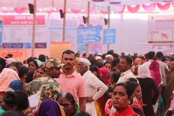 MAHA AROGYA FREE CAMP Organized By RK HIV AIDS Research And Care Center At Osmanabad