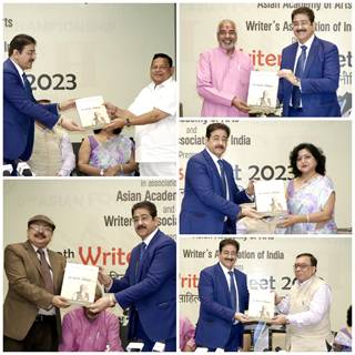 Writers Association Of India Appreciated Sandeep Marwah’s Efforts Of Compiling 8 Years Of Modi Sarkar