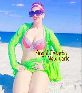 Stunning Stylish Hot Pics Of Angel Tetarbe On Jones  Beach New York