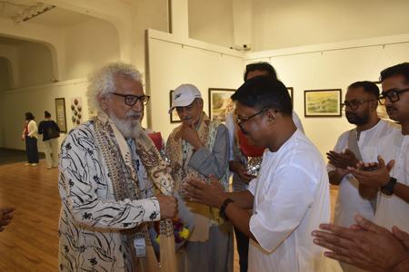 “UTSRIJI” A Group Show Of Paintings By 10 Contemporary Renowned Artists At Jehangir Art Gallery